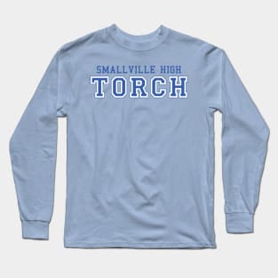 SMALLVILLE HIGH TORCH (smallville) Long Sleeve T-Shirt